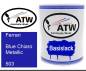 Preview: Ferrari, Blue Chiaro Metallic, 503: 1L Lackdose, von ATW Autoteile West.